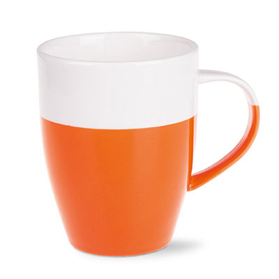 orange / royal weiß